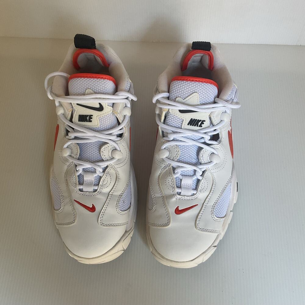 Nike Air Barrage Low White University Sneakers Men’s Size 7 CJ5395-100 Y2K - Picture 4 of 16